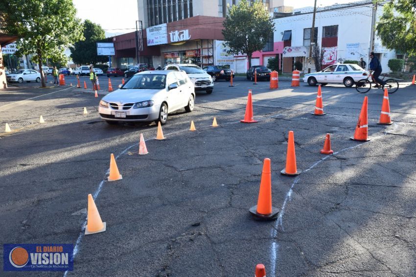 Realiza SSM ejercicio de movilidad y seguridad vial en Morelia