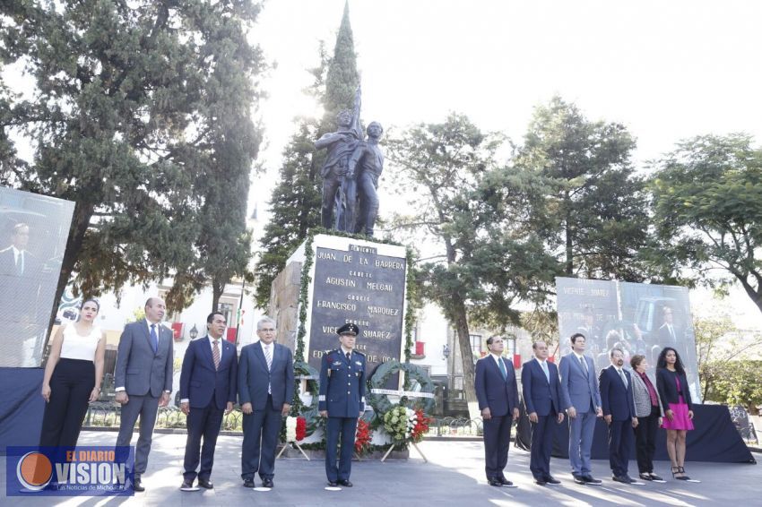 Encabeza Silvano Aureoles a CLXX aniversario de la Gesta Heroica de los Niños Héroes