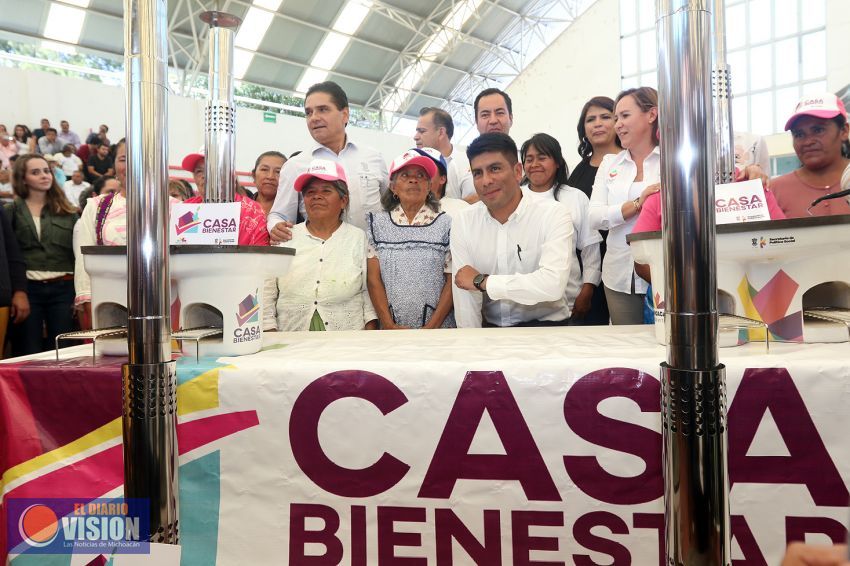 Con Casa Bienestar, estufas ecológicas para 20 mil hogares de Michoacán