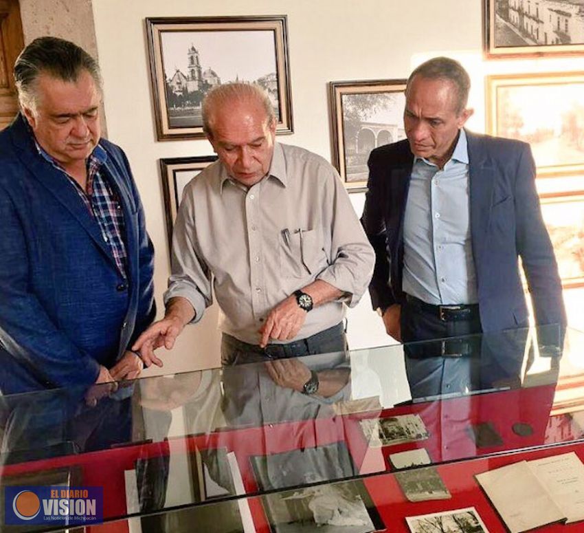 Exposición fotográfica de J. Antonio Romo, destaca belleza de Morelia: Germán Oteiza