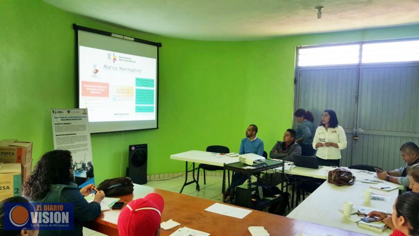 Destaca Michoacán participación activa en proceso de evaluación en Contraloría Social