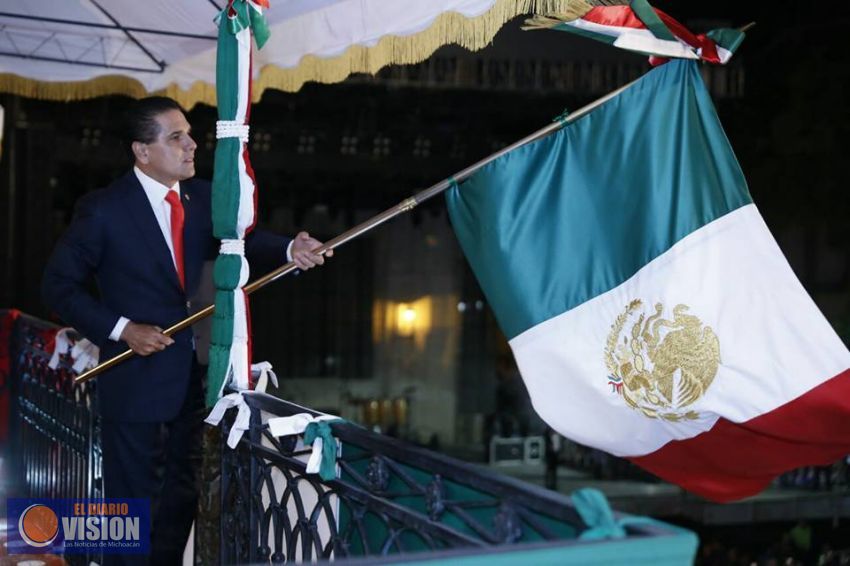 El Gobernador Silvano Aureoles, encabeza CCVII Aniversario de la Independencia