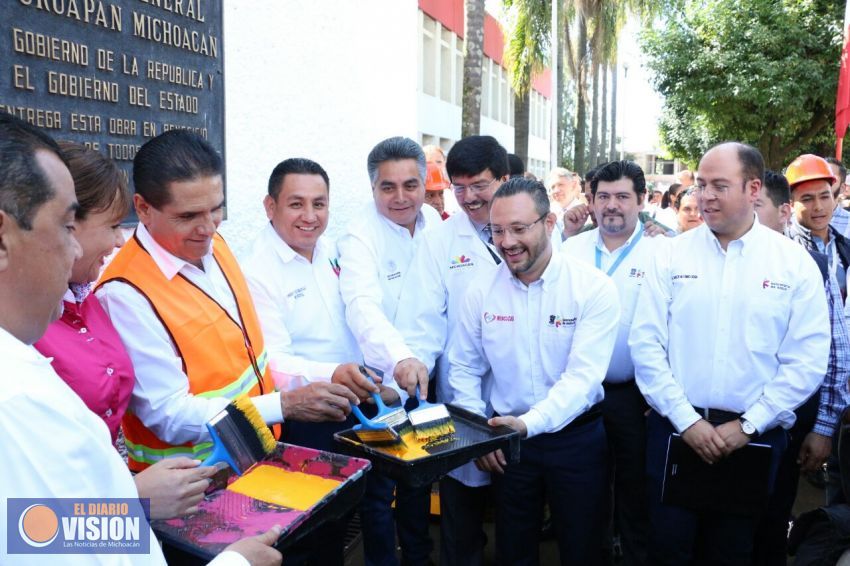 Inició ampliación de Unidad Materno-Infantil y Fortalecimiento del Hospital Regional de Uruapan