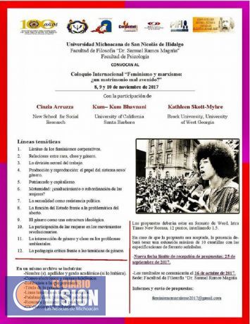 Coloquio Feminismo-Marxismo prorroga fecha para recepción ponencias
