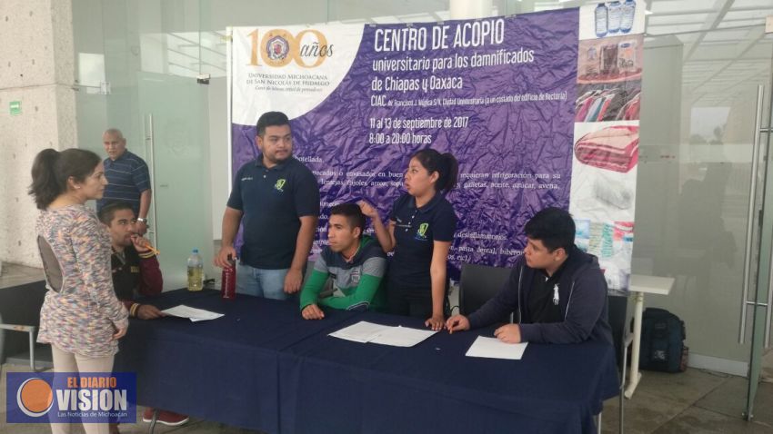 Abren centros de acopio, en la capital michoacana
