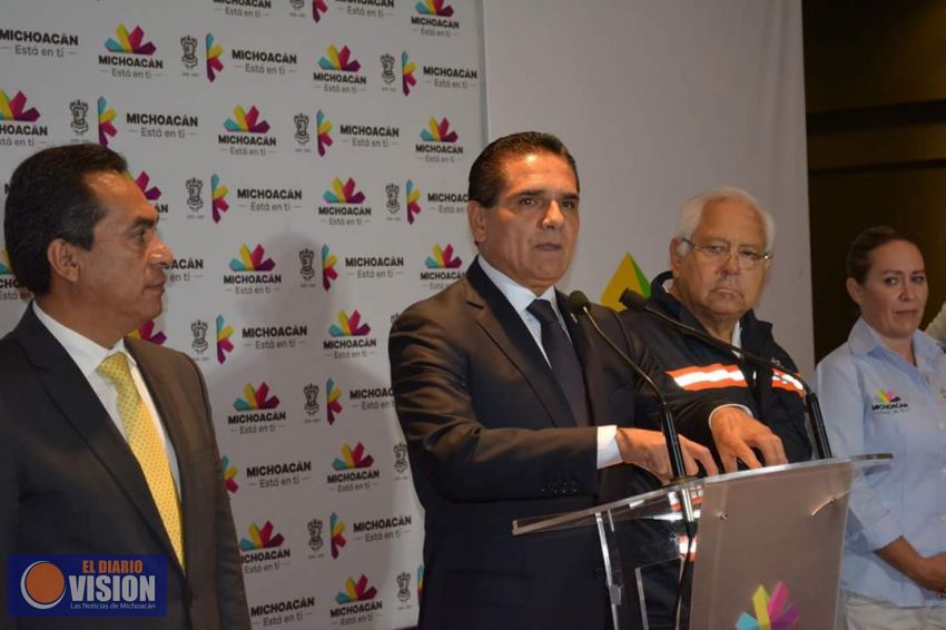 Michoacán se solidariza con afectados por sismo, se suspende Segundo Informe: Silvano Aureoles