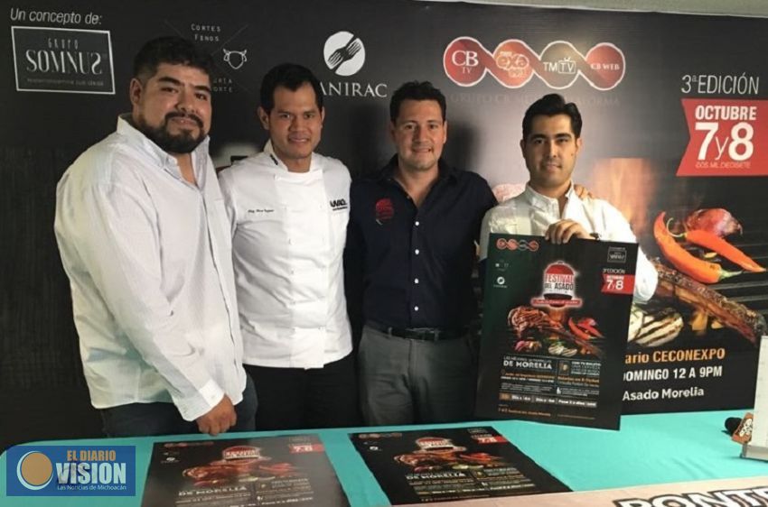 Morelia se prepara para el 3er. Festival del Asado