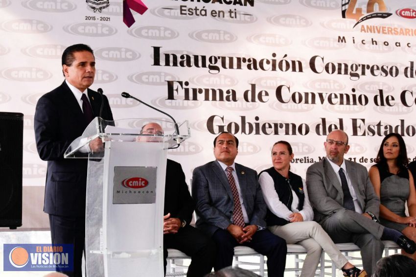 Alianza con industria de la construcción para detonar desarrollo de Michoacán: Silvano Aureoles 
