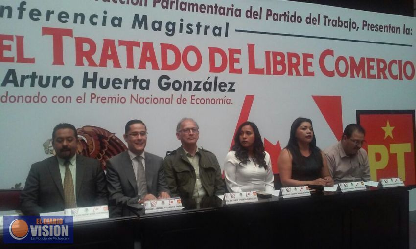 Realizan en el Congreso Conferencia sobre Renegociación del Tratado de Libre Comercio