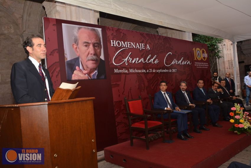 Arnaldo Córdova, luchador incansable por una sociedad justa y democrática: Jaime Hernández Díaz