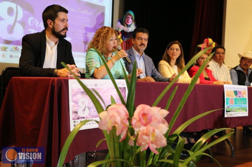 Preparan el 8° Festival Internacional de la Orquídea
