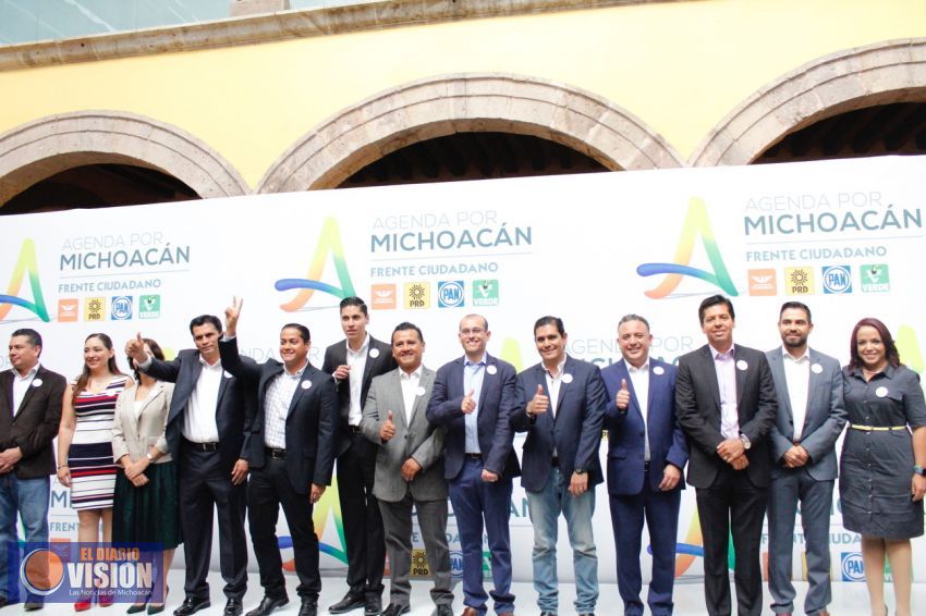 Conforman legisladores el Frente Ciudadano por Michoacán