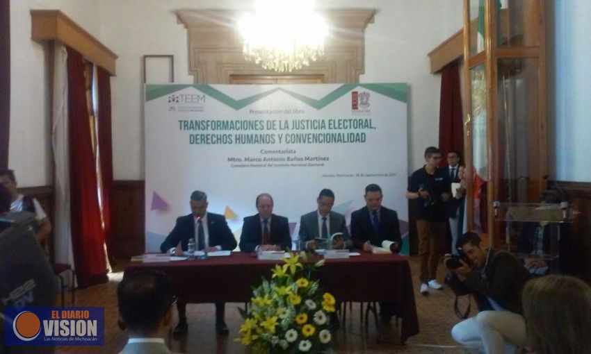 Tribunal Electoral, Presenta la Obra 