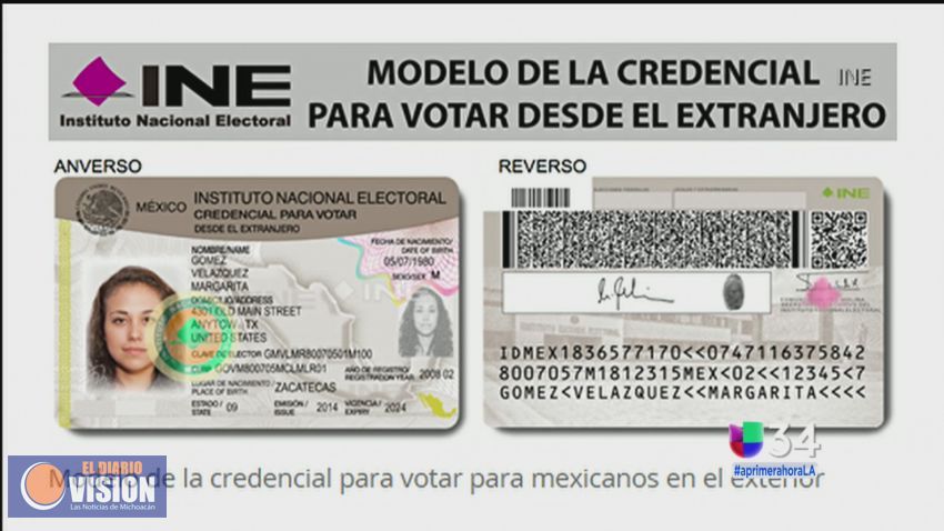 Informan etapa de registro del voto de mexicanos residentes en el extranjero