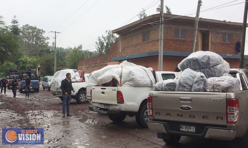 Gobierno del Estado ha brindado apoyo por contingencias a más de 44 mil michoacanos