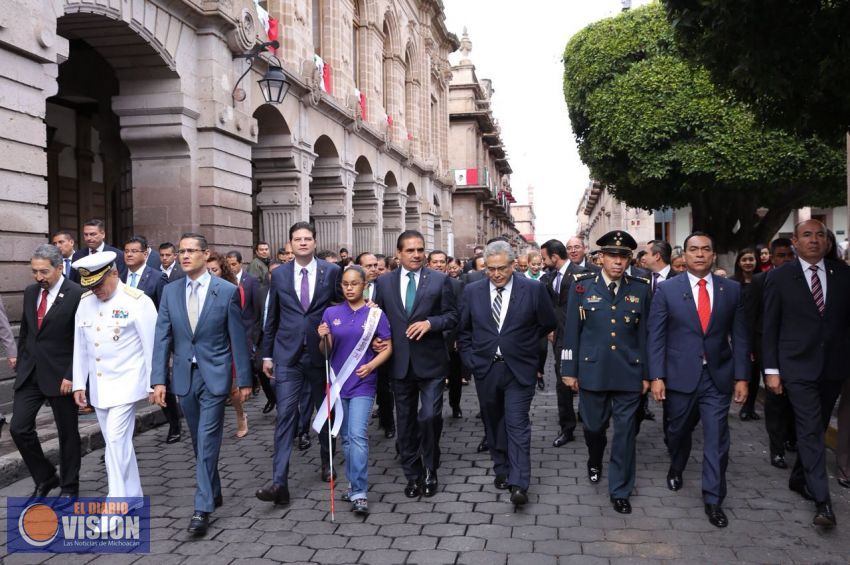 Preside Silvano Aureoles actividades conmemorativas al CCLII Natalicio del Siervo de la Nación 