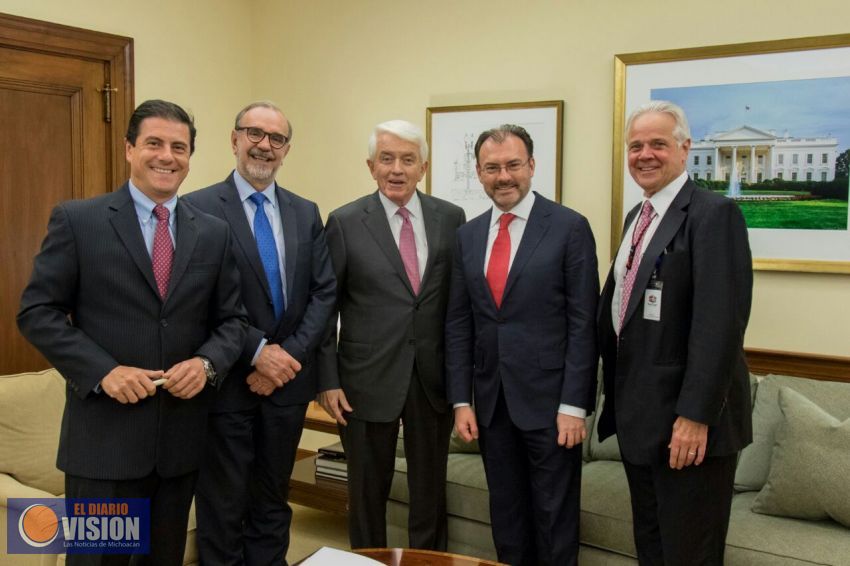 Luis Videgaray, realiza gira en Washington, DC, y Nueva York.