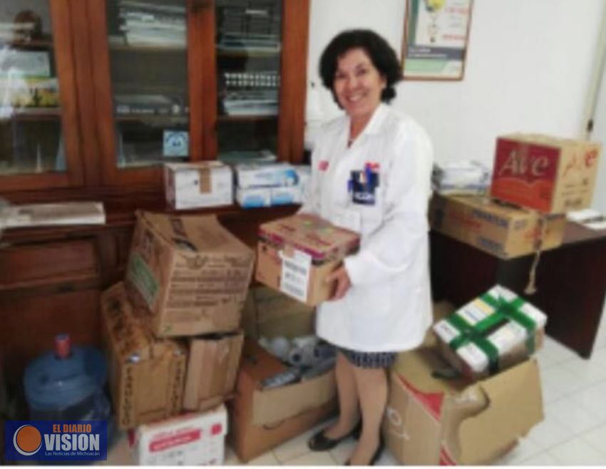 Canaliza UMSNH a Hospital Infantil medicamentos no entregados en zonas afectadas por los sismos
