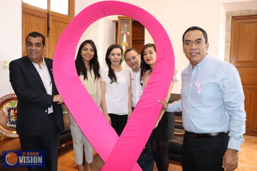 Promueve SSM campaña de Lucha contra el Cáncer de Mama