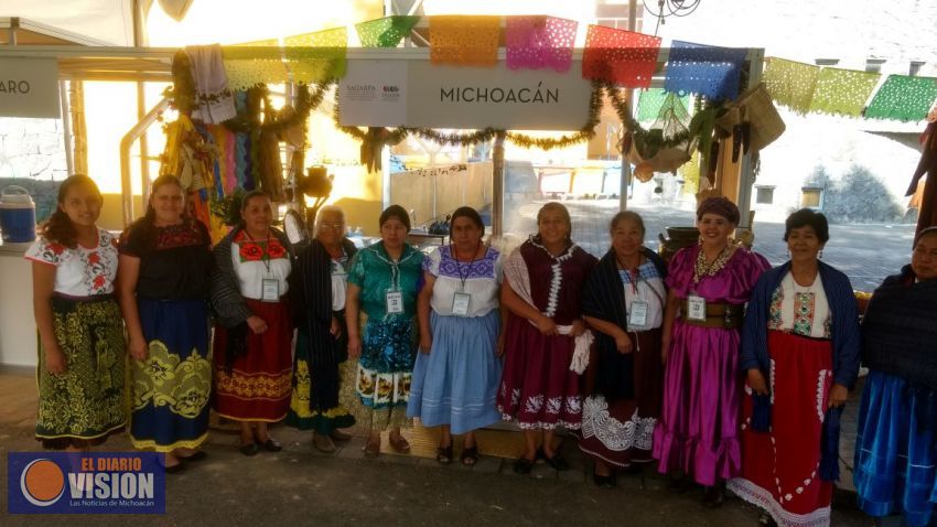 Cocineras tradicionales Michoacanas presentes en el V Foro Mundial de la Gastronomía Mexicana