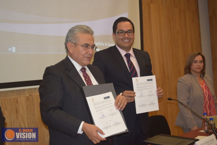 CEDH y Poder Judicial firman convenio para consolidar cultura de respeto a los derechos humanos