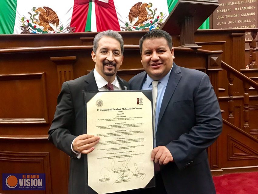 Debemos autorizar mayor presupuesto a la UMSNH en su centenario: Juan Pablo 