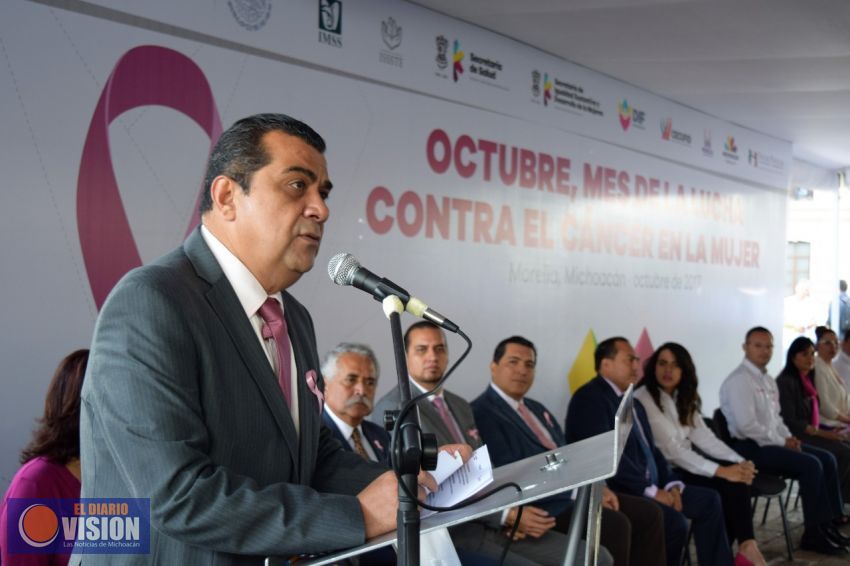 A la baja en Michoacán, las muertes por cáncer de mama: Elías Ibarra