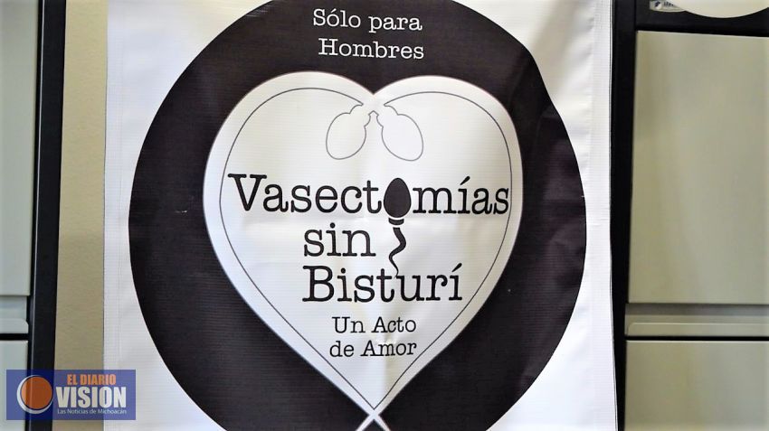 Promueve SSM campaña de vasectomías si bisturí 
