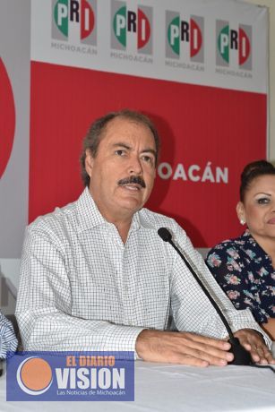 PRI Michoacán se manifiesta respetuoso de tiempos y métodos de selección del INE