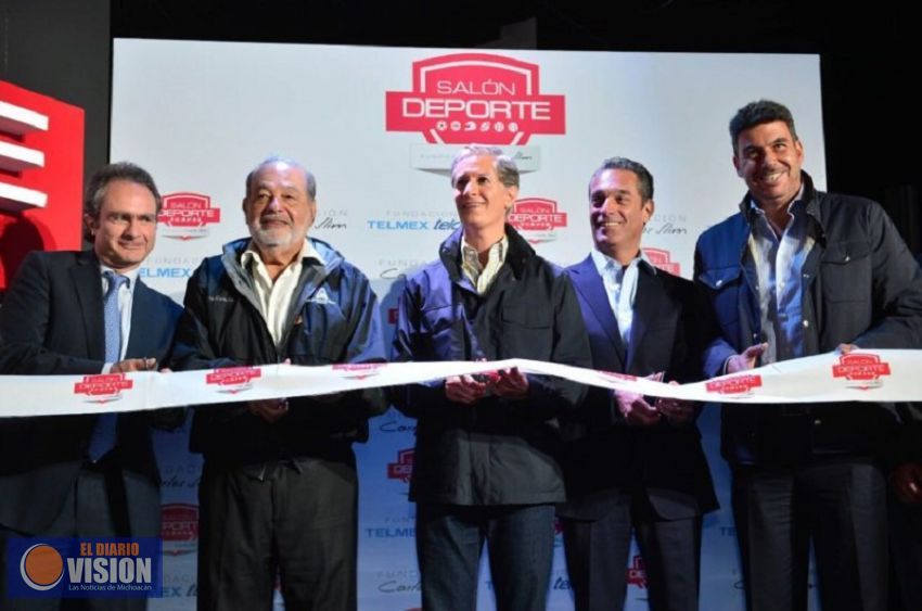 Con entrada gratuita, abrió hoy sus puertas el Salón Deporte de Fundación Carlos Slim