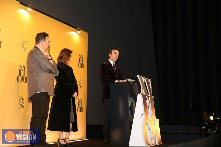 Encabeza Gobernador inauguración de la XV edición del Festival Internacional de Cine de Morelia 