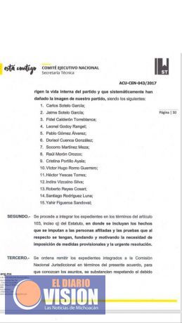 PRD inicia proceso de expulsión de seguidores de López Obrador 