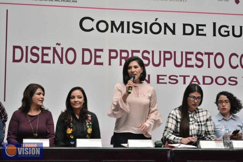 Importante construir  presupuesto con perspectiva de género: diputadas