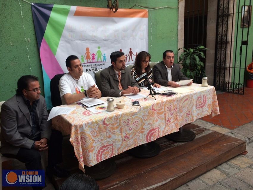 Frente Nacional por la Familia lanza su plataforma política rumbo a las elecciones 2018