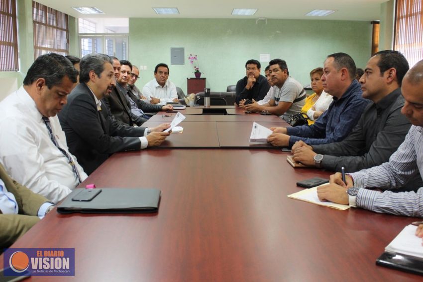 Se solidarizan sindicatos con la Universidad Michoacana; comprometen seguir trabajando