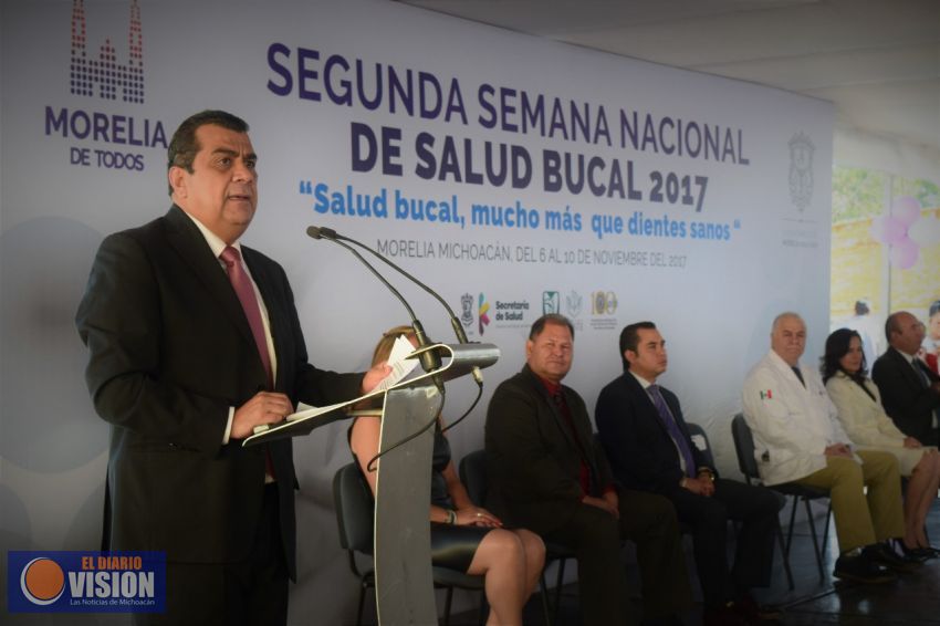 Arranca en Michoacán, Segunda Semana Nacional de Salud Bucal 2017