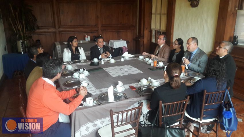 INE e IEM se reunieron con maestros en Derecho Electoral 