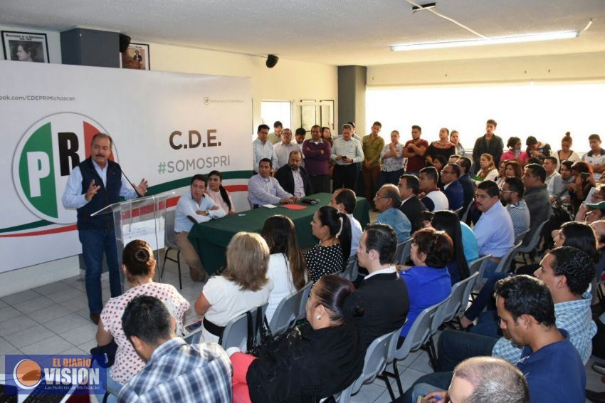 PRI Michoacán con estrategia bien definida rumbo al 2018: Víctor Silva