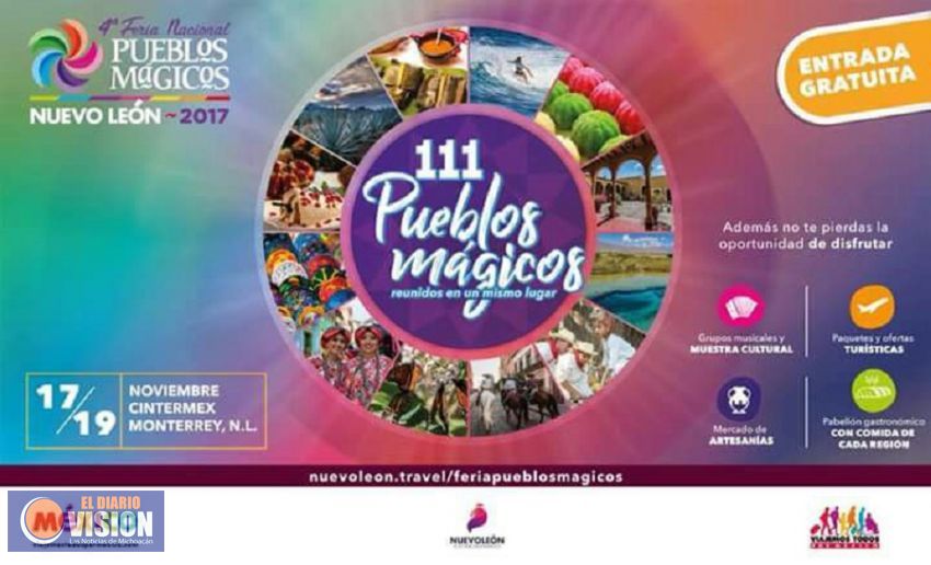Michoacán presente en la 4a. Feria Nacional de Pueblos Mágicos: Sectur