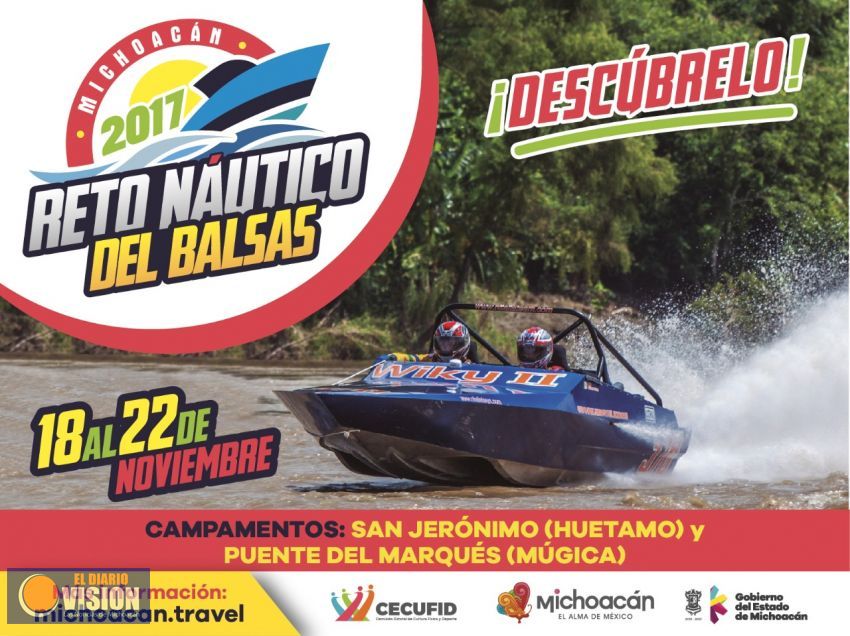 Pilotos, listos para vivir el Reto Náutico 2017, la gran fiesta deportiva del Balsas