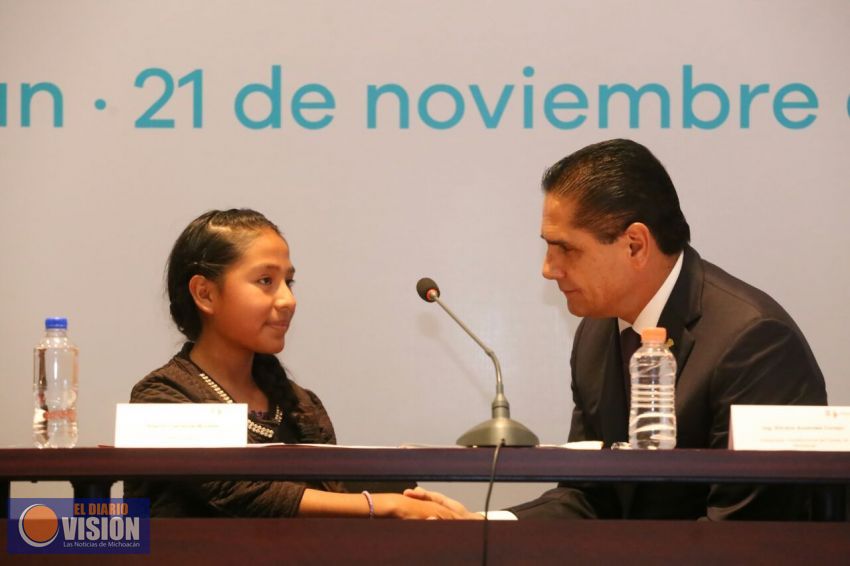 Generar ambiente pleno, con educación y sin violencia para la niñez: Silvano Aureoles 