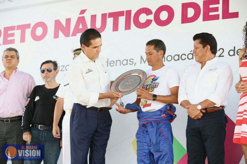 Que Michoacán sea sede del Campeonato Mundial de Motonáutica en 2018: Silvano Aureoles 