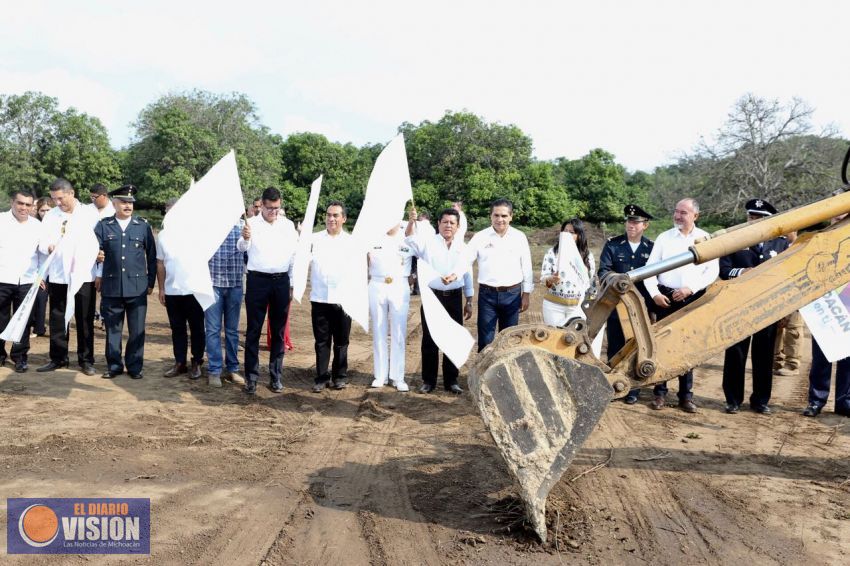 Inicia Gobernador construcción de Complejo Administrativo y Policía Regional de Lázaro Cárdenas