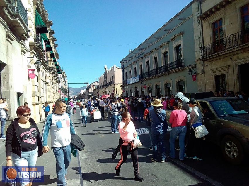 Maestros Marchan en el Centro Histórico de Morelia.