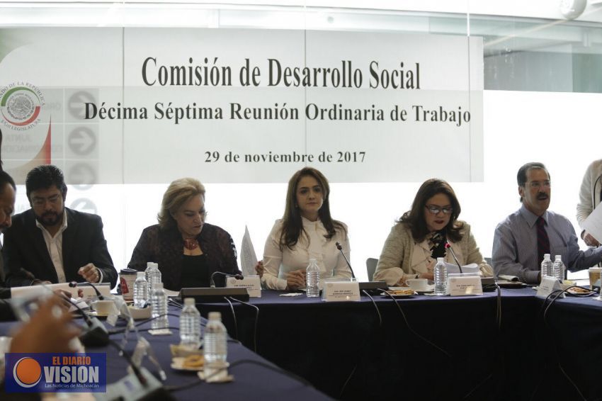 Encabeza Iris Vianey Mendoza Mendoza XVII reunión de la Comisión de Desarrollo Social
