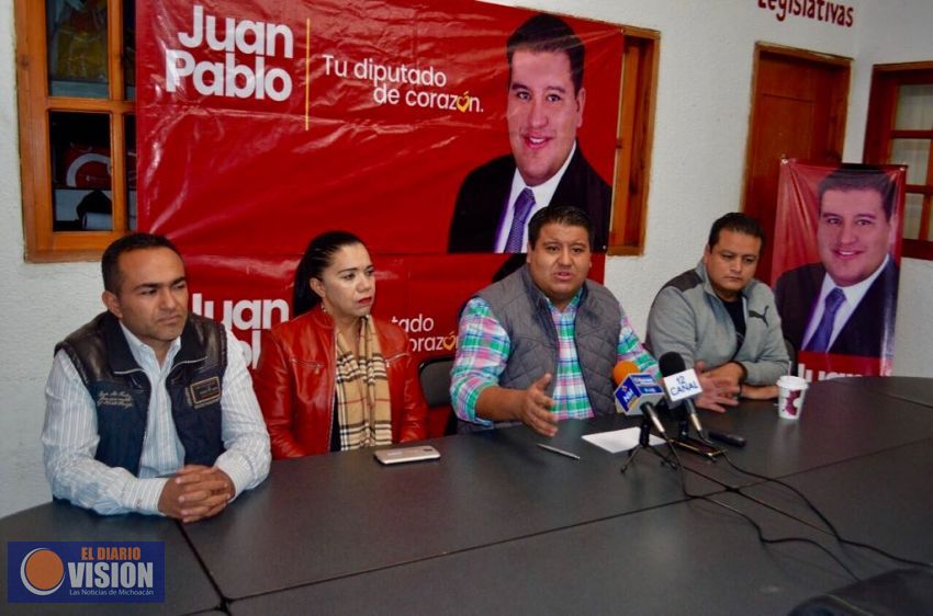 Meade representa la crisis, AMLO la esperanza de un cambio: Juan Pablo