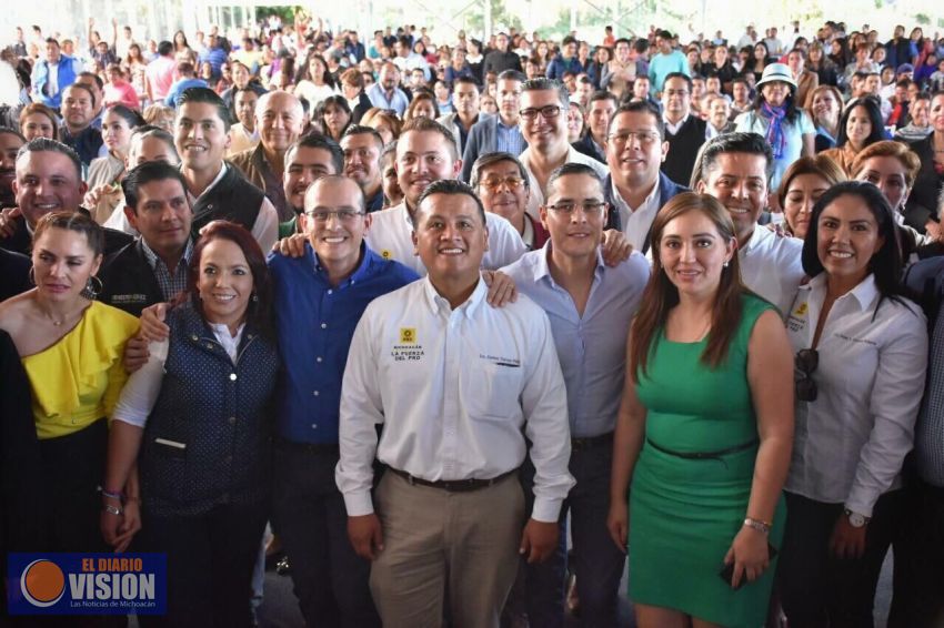 Todos los sectores ciudadanos tienen un espacio en el PRD; Torres Piña