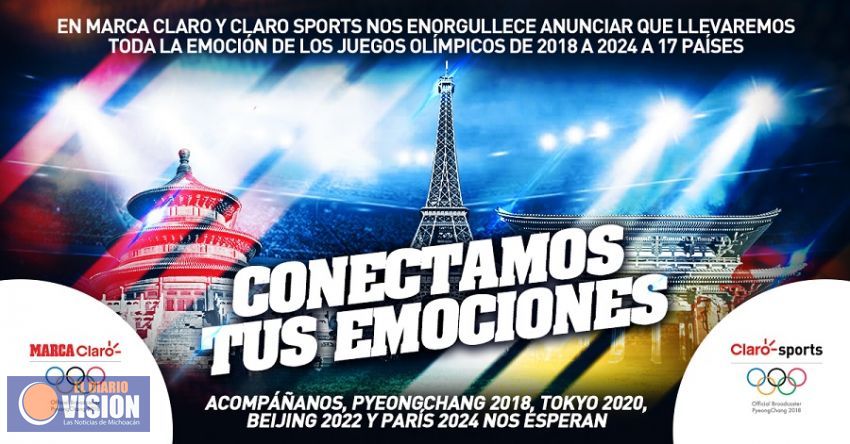 El Comité Olímpico Internacional otorgó a América Móvil los derechos de transmisión de los Juegos