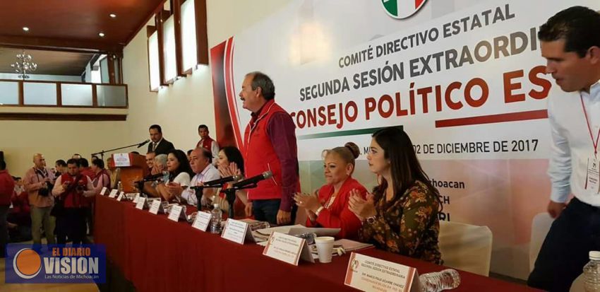 Priístas de Michoacán Realizan Consejo Político, Refrendan todo el apoyo a José Antonio Meade: VST