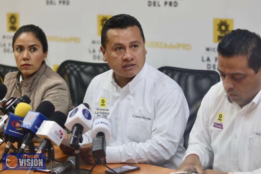 Pide PRD a legisladores no permitir más deuda para Morelia 